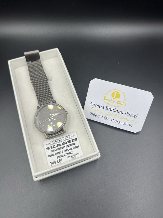 Ceas Skagen quartz curea metalica cod produs 5057