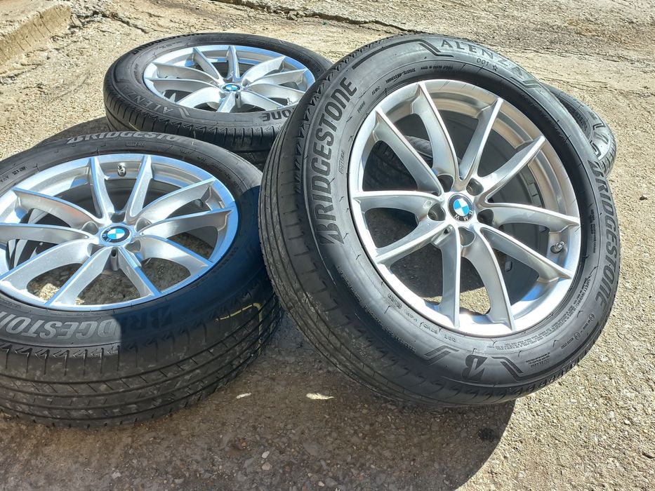18"Bmw G 01 02 5x112 Style 618 7j et22 Като Нови С Дачици Перфектни!