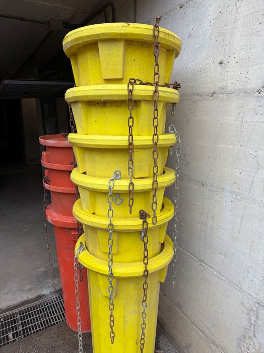 Tobogan evacuare moloz, jgheaburi 11 metri - Italia