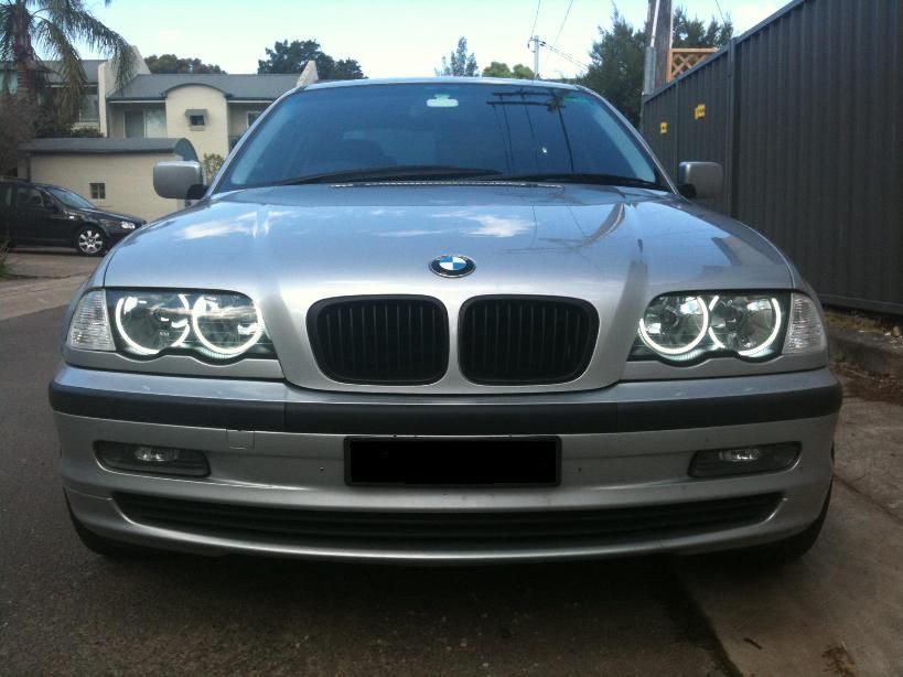 Grile negre BMW seria 3 E46 NON FACELIFT