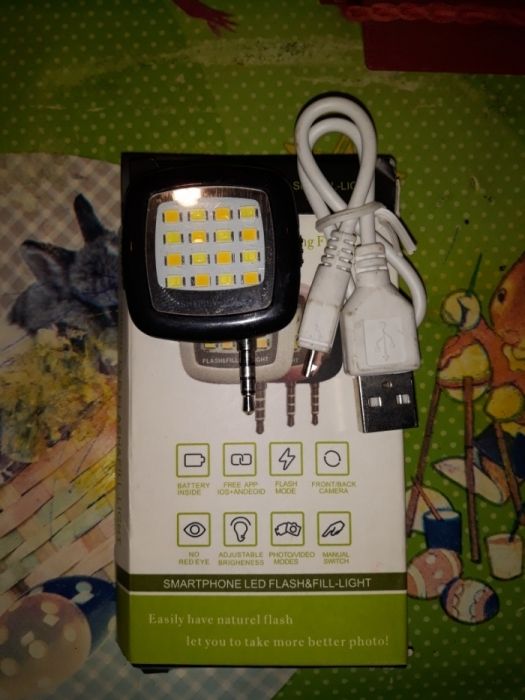 Lanterna blitz smart phone android sau ios