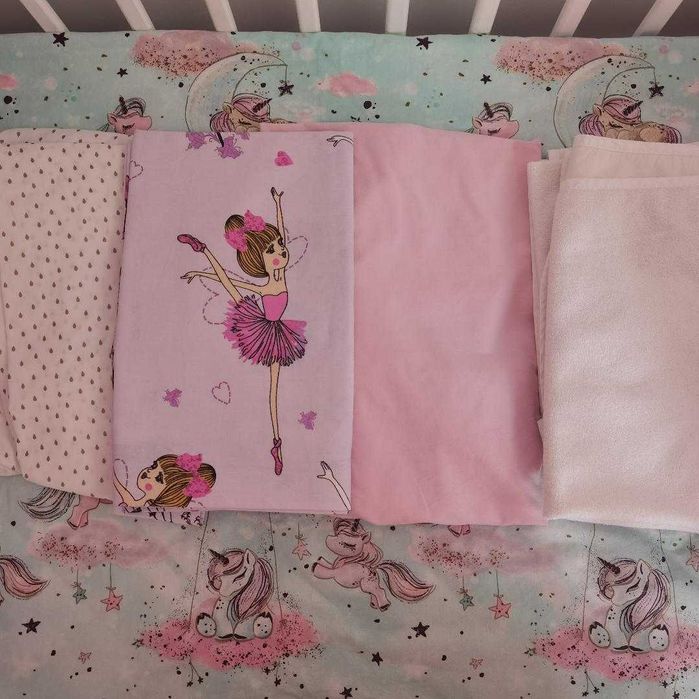 4 Lenjerii patut 120x60 cm