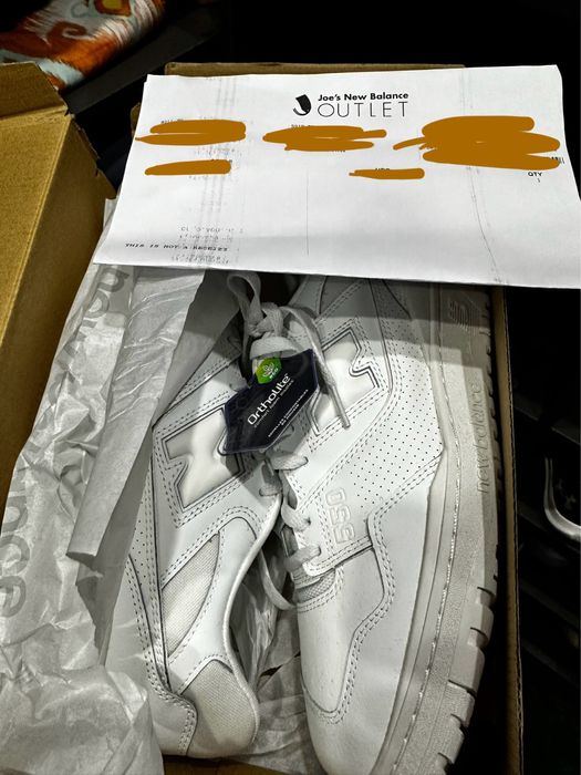 New Balance 550, белые, новые, 43й размер