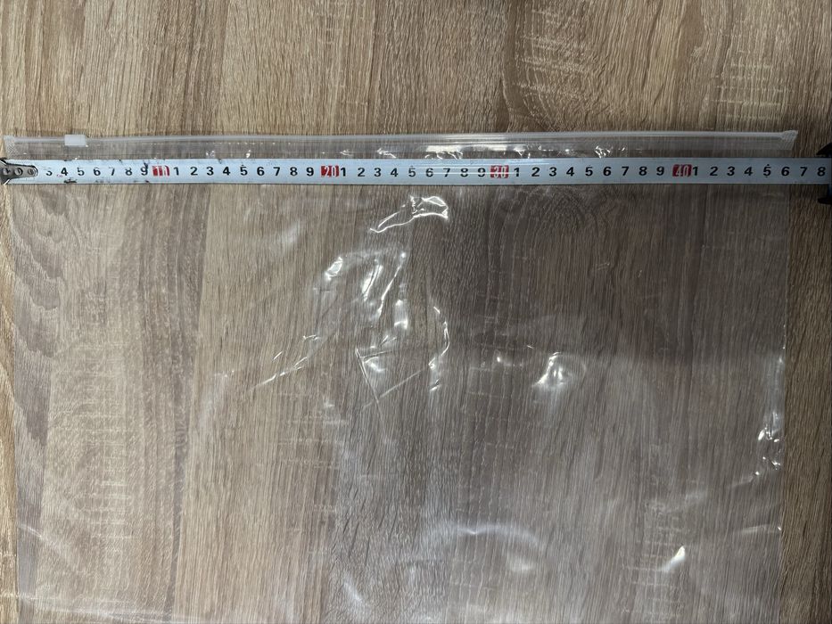 Зип-пакеты слайдер 60×46 см Прозрачные