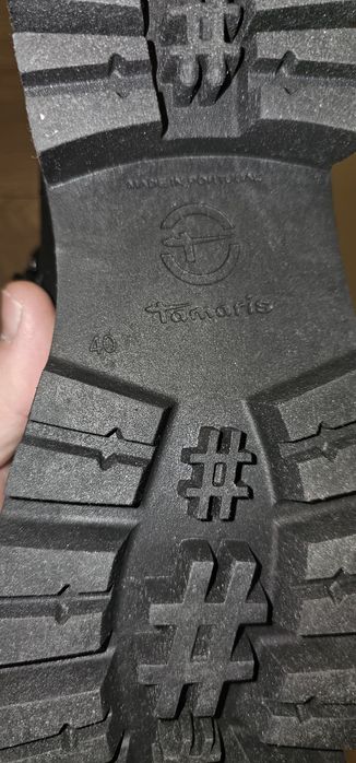 Дамски боти  Tamaris. Естествена кожа с подплата. Номер 40..