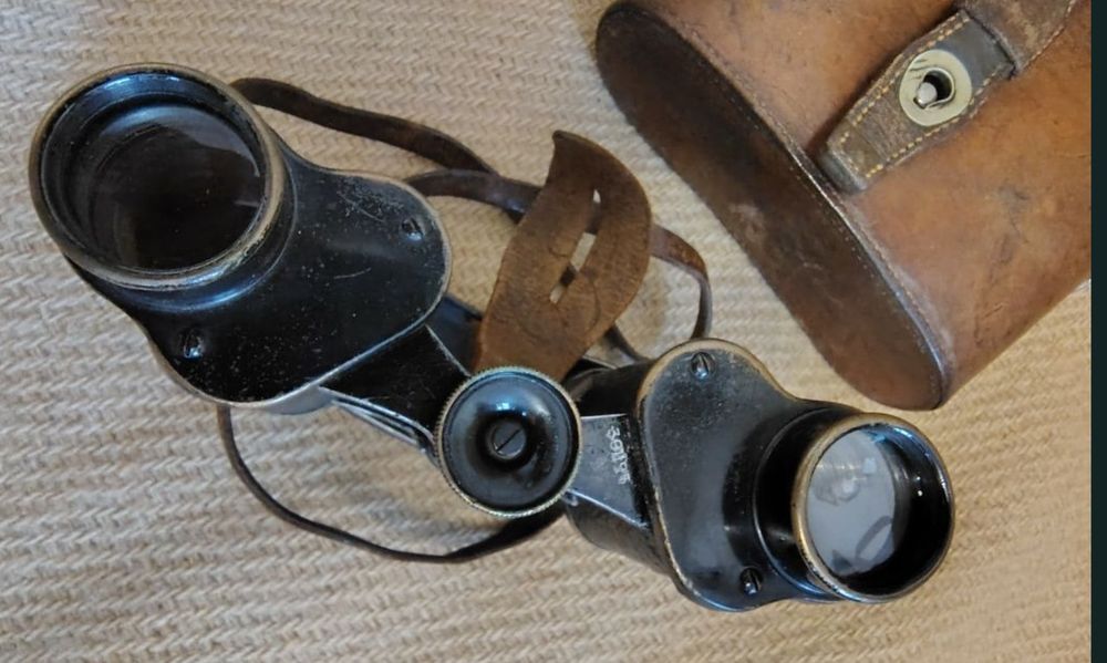 Binoclu militar WW1 Goerz Trieder 8x26