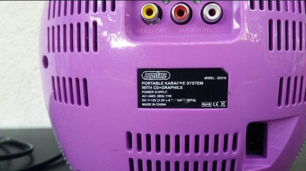 Cd player muzica pentru copii joaca party Karaoke Popstarz GK216