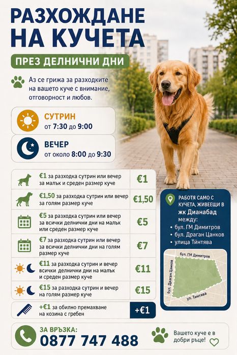 Разходка на куче