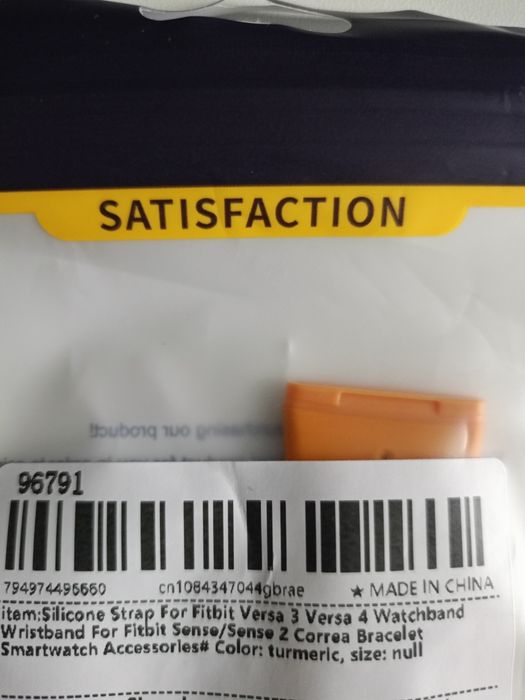 Vând curea ceas  silicon pentru fit bit versa3/4 și fit bit sense/sens