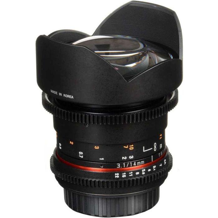 Obiectiv Samyang 14mm T3.1 VDSLR montura Canon EF