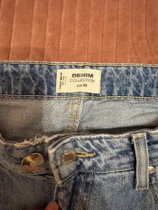 Дълги дънки mom fit