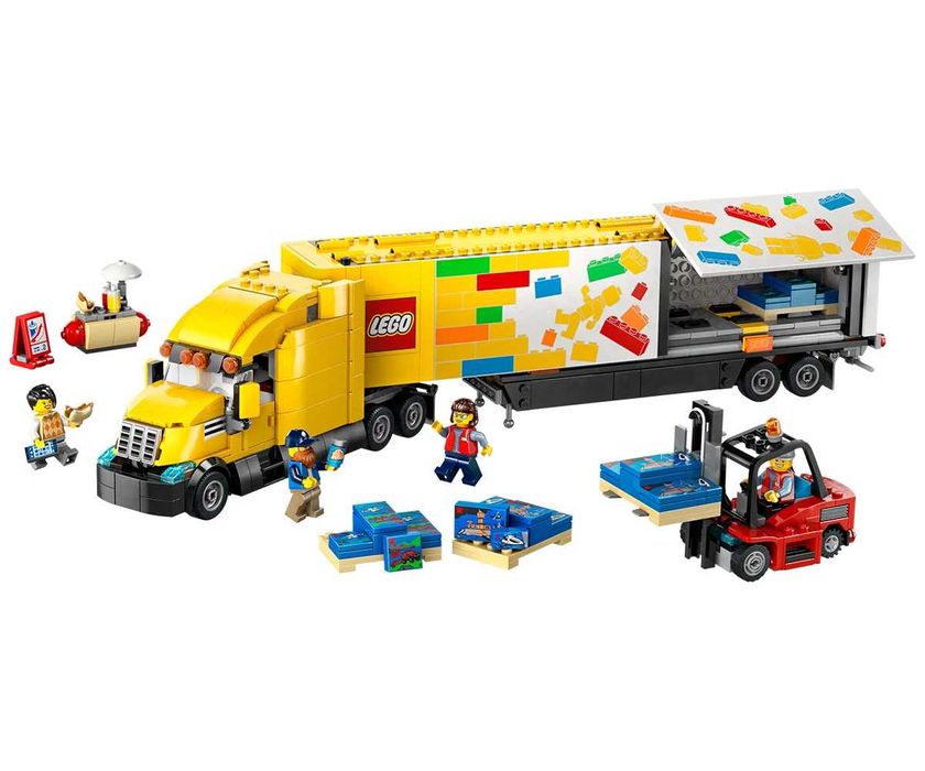 Lego City - Трамвай и гара в града (60423) и Камион за доставки 60440