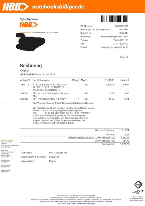 Laptop, Gaming, MSI KATANA 17 B13V