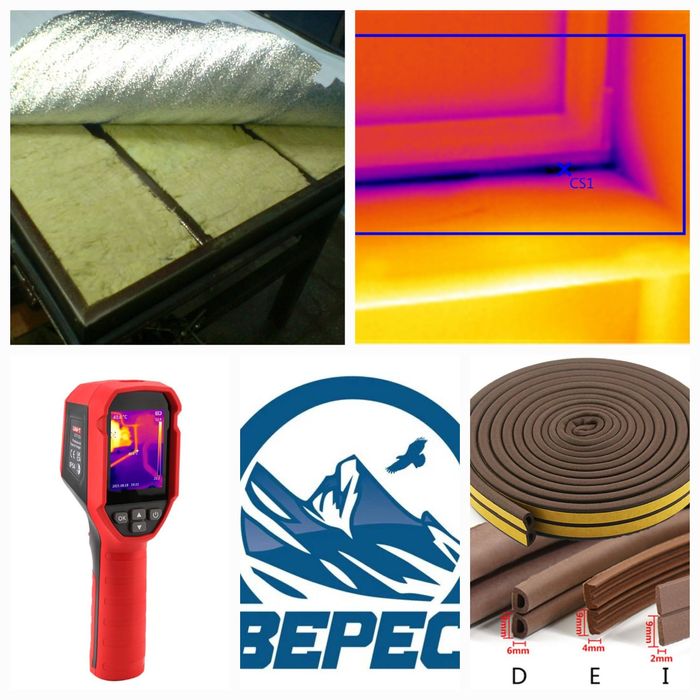 Замена уплотнителя  на входную дверь