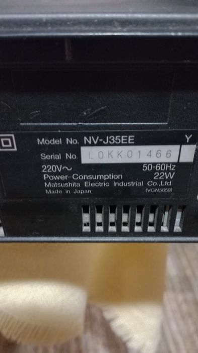 Vand videorecorder Panasonic NV -J35EE