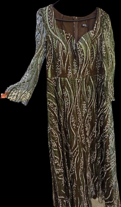 Rochie verde de seara