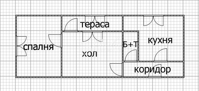 Двустаен апартамент - кв. Тракия