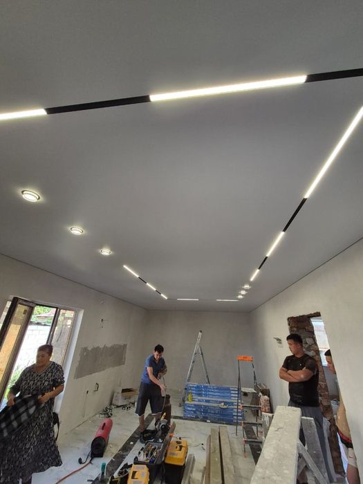 Натяжные потолки