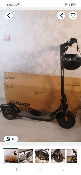 Trotineta Electrica - VirtuFit Cityline S200i E-Step