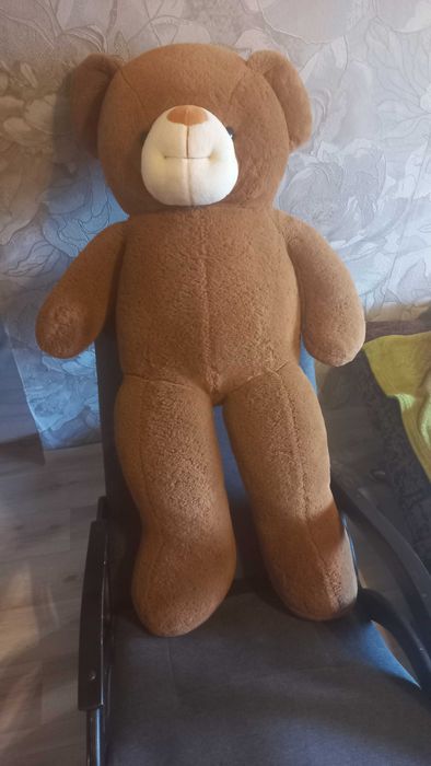 Медведь метровый игрушка