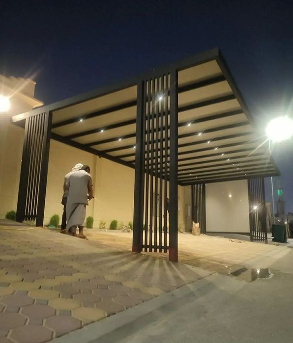 Навес в стиле Hi-Tech на заказ | Современный дизайн | Premium качество