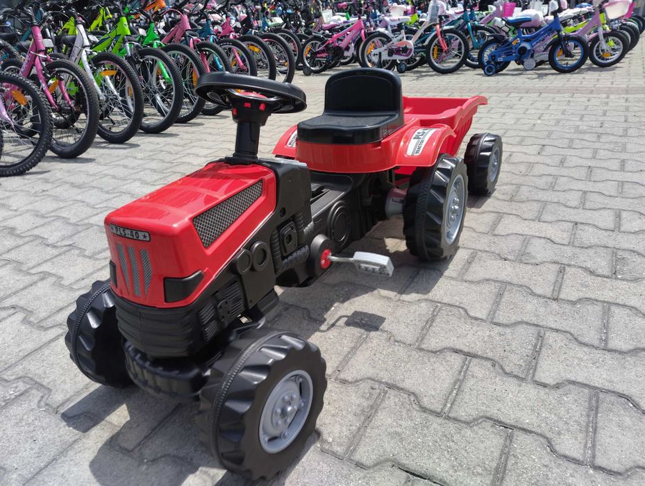 PILSAN Трактор с ремарке PLS-40 червен