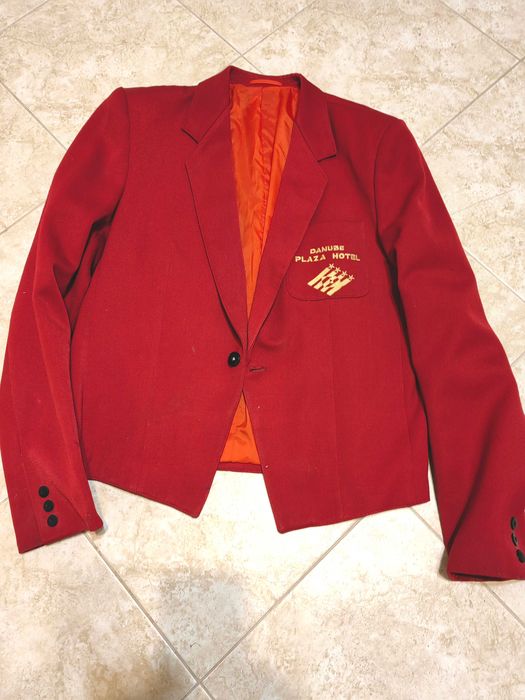 Оригинална Соц Униформа Сако от Хотел Дунав Плаза Русе 1980те г