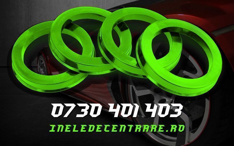 INELE CENTRARE/GHIDAJ/GHIDARE jante 72.2 - 66.1 mm si alte dimensiuni