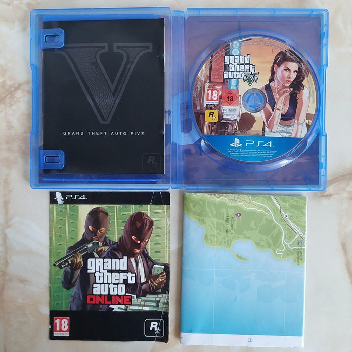 [PS4/PS5] Vând joc GTA 5 (v) PREMIUM PlayStation 4 și 5 //poze reale