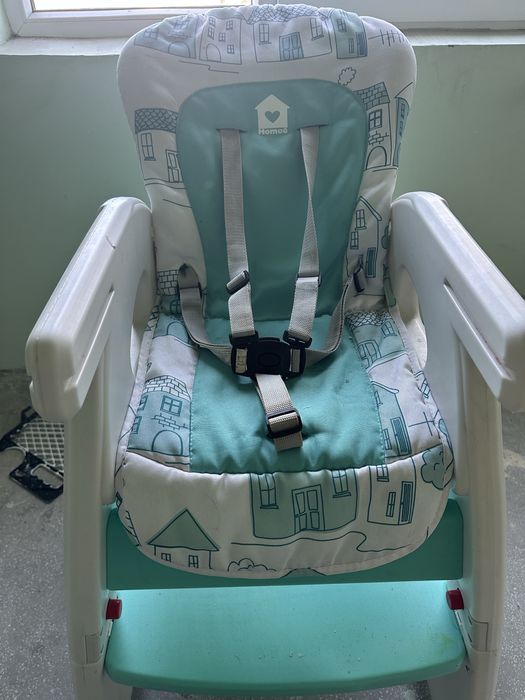 Scaun de luat masa bebe 2 in 1