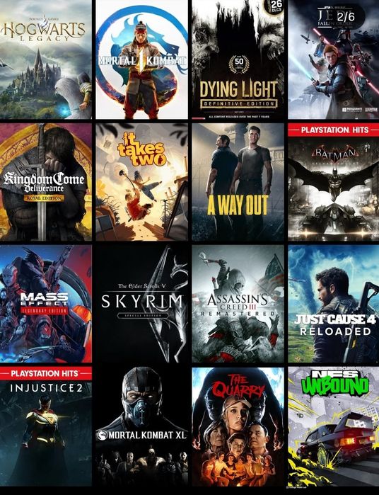 Игры на плестеишен в пс4/5