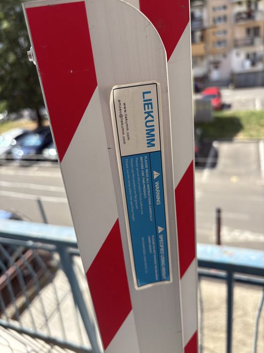 Rampă pliabilă din aluminiu 157×84 cm, 400 kg – stare foarte bună