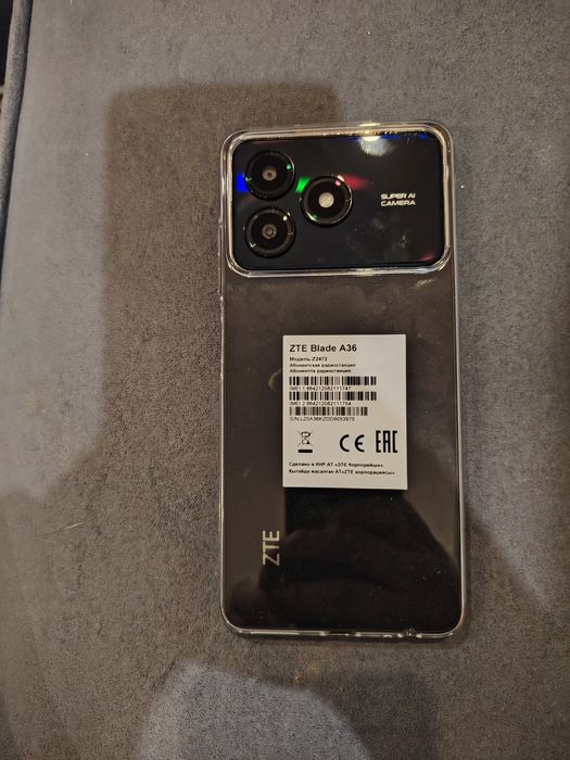 ZTE a36 новый телефон