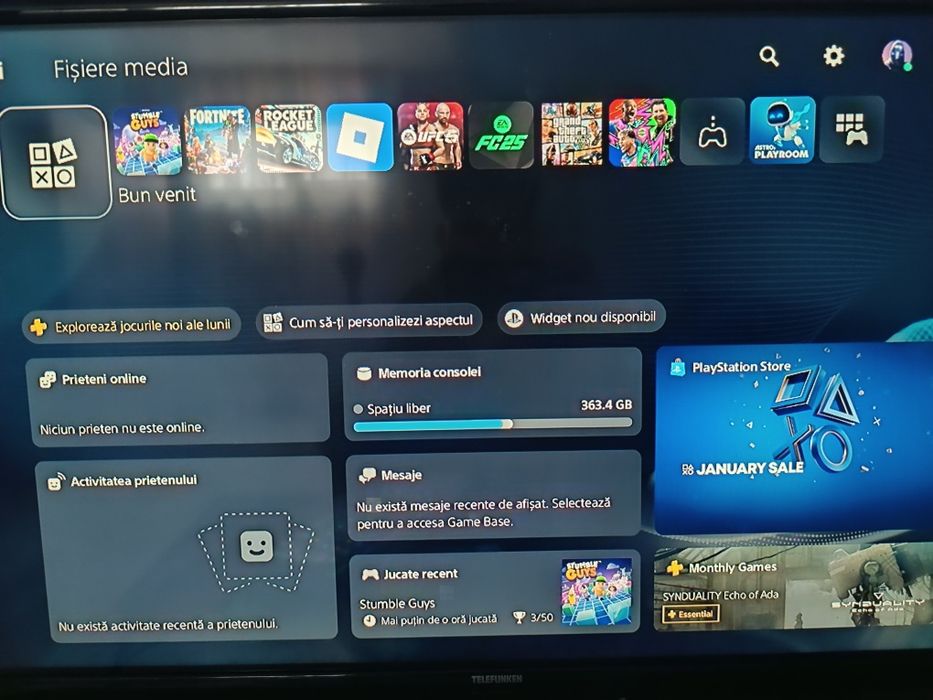 PS 5 pe disc îl am de 3 luni