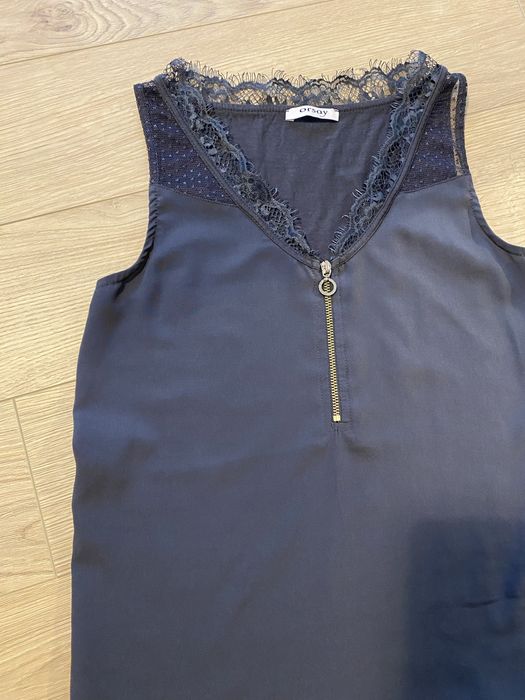 Top Orsay XS, de vara, gri