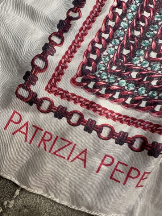 Оригинален Patrizia Pepe копринен топ/туника  с колие, размер 1