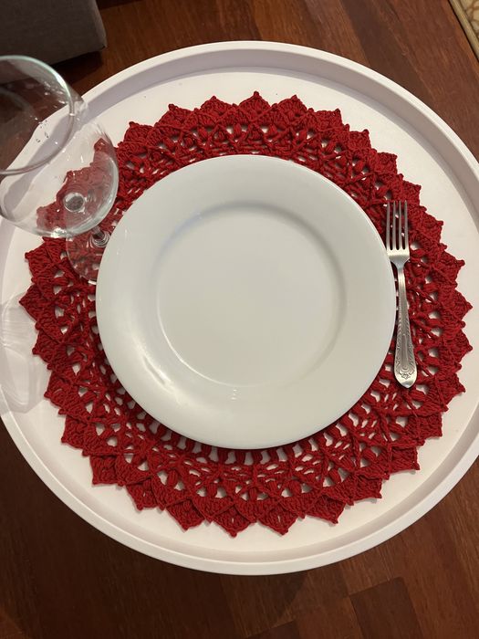 Сервировочные салфетки  ручной работы