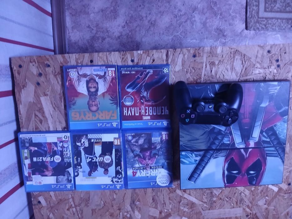 PS4 9 игр playstation 4