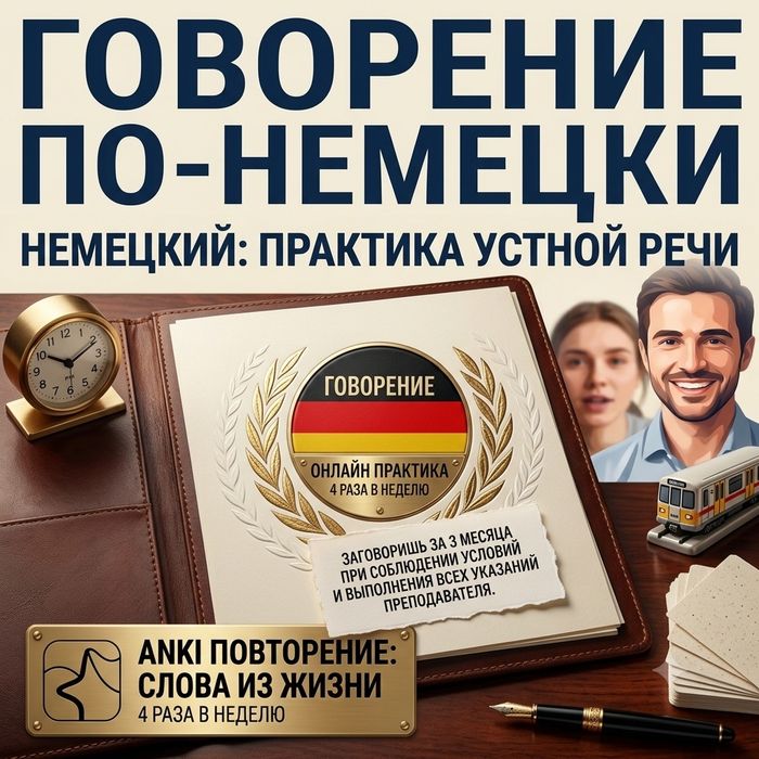 Репетитор немецкого языка. Упор на говорение