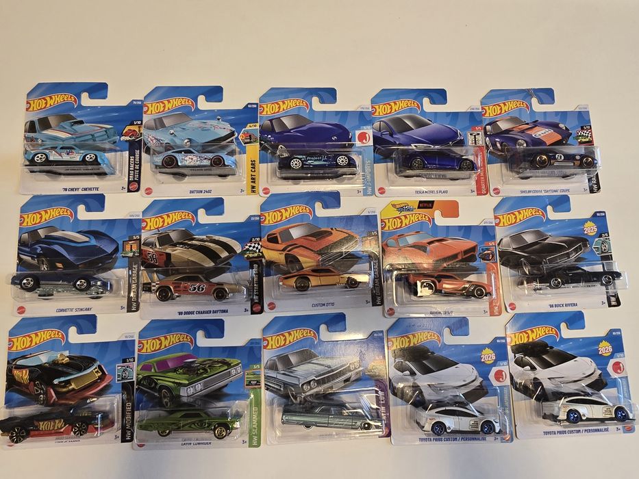 Hot wheels колички