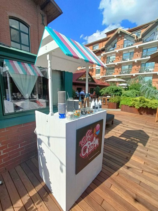 Ice cream bar vitrina de inghetata pentru evenimente