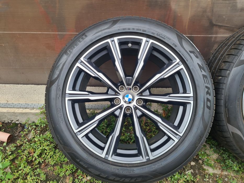 Оригиналти нови джанти с нови гуми за BMW X5, X6, X7 
 20 цола на