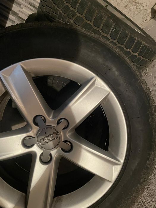 Jante audi R16 cu roti de iarna , in stare buna