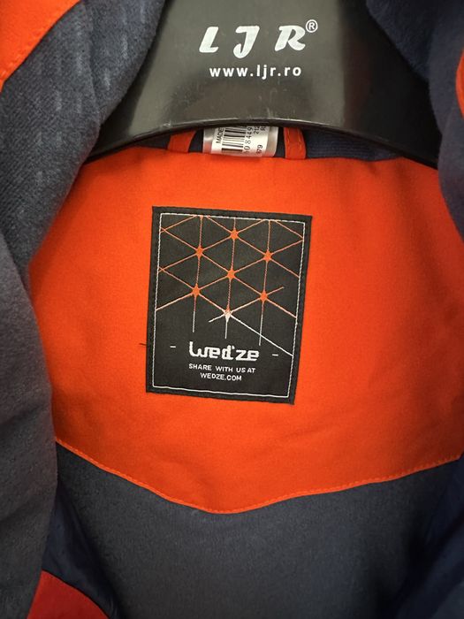 Geaca ski,  rosie cu albastru inchis, marimea Xl