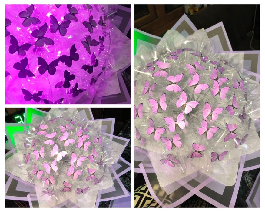 Букет из бабочек