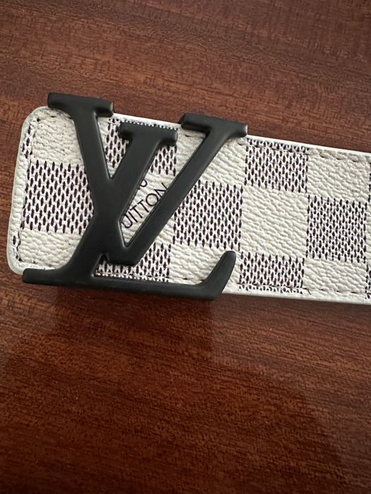 LV belt white  110cm (usor negociabil )