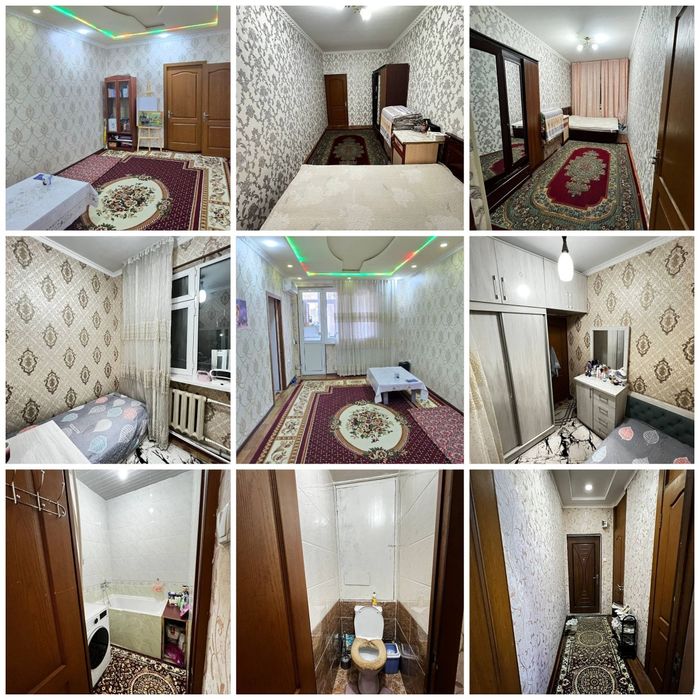 Chilonzor 17 kvartira 48m2 3 hona qilingan