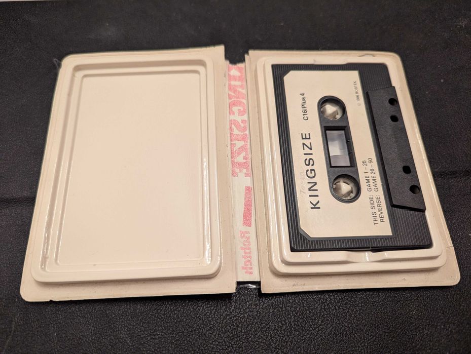 King Size - 50 games in 1. Касетка за Commodore 16/plus 4