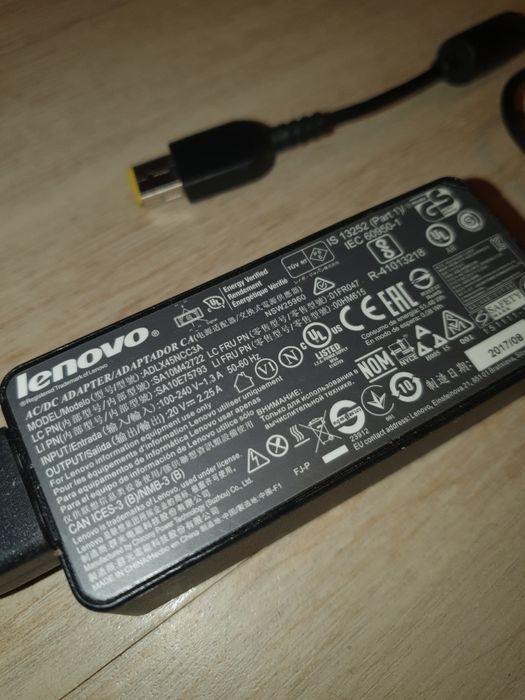 Lenovo incarcato alimentator original 20v 2.25a 45W ADLX45NCC3A
