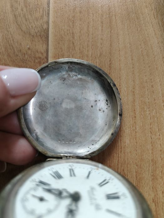 Карманные часы серебро 84 проба
